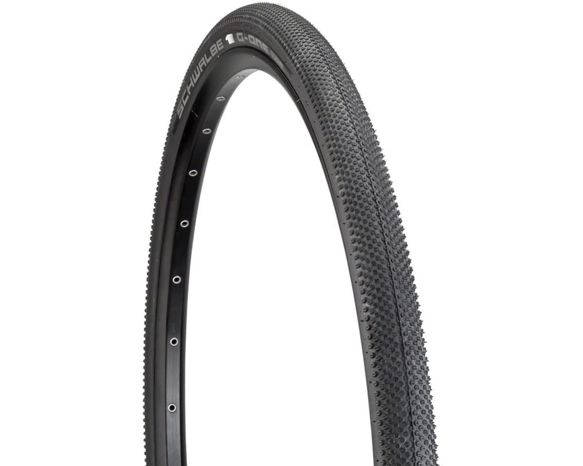 Schwalbe G-One All Around Tubeless Gravel Tire (Black) (700c) (35mm) (Addix Speedgrip) (Evolution Line)